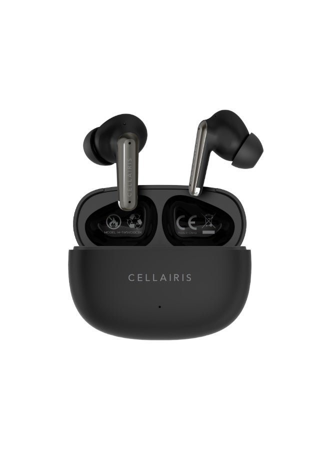 Cellairis VOGUE C TWS Wireless Earphones Bluetooth 5.4 with Noise Cancellation, Wireless Charging and IPX4 Water Resistance - Image 1